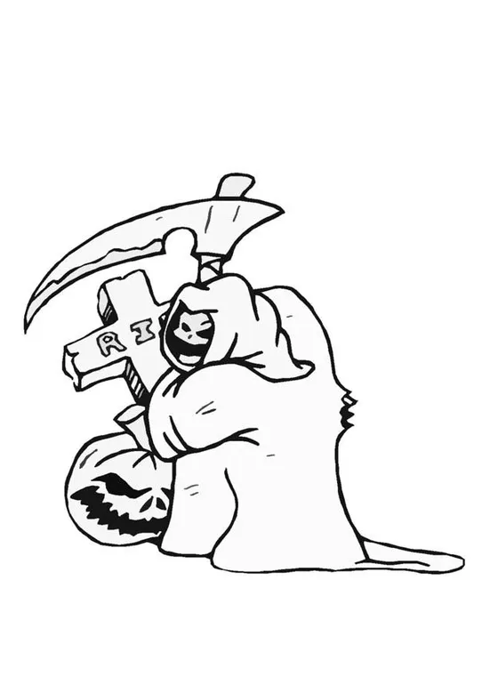 Coloring page ghost free printable coloring pages img 8587