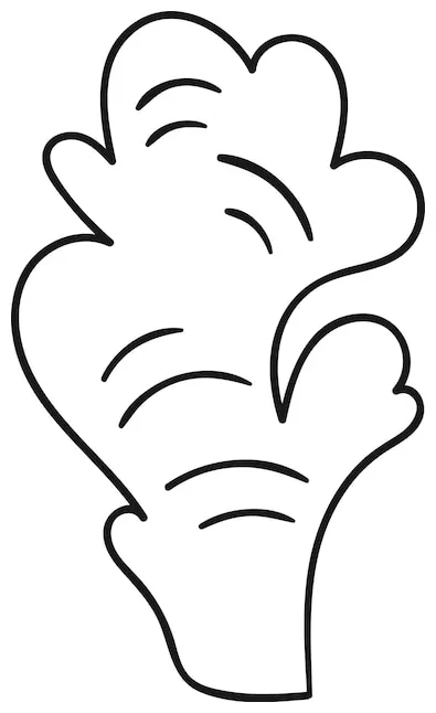 Premium Vector | Ginger root lined