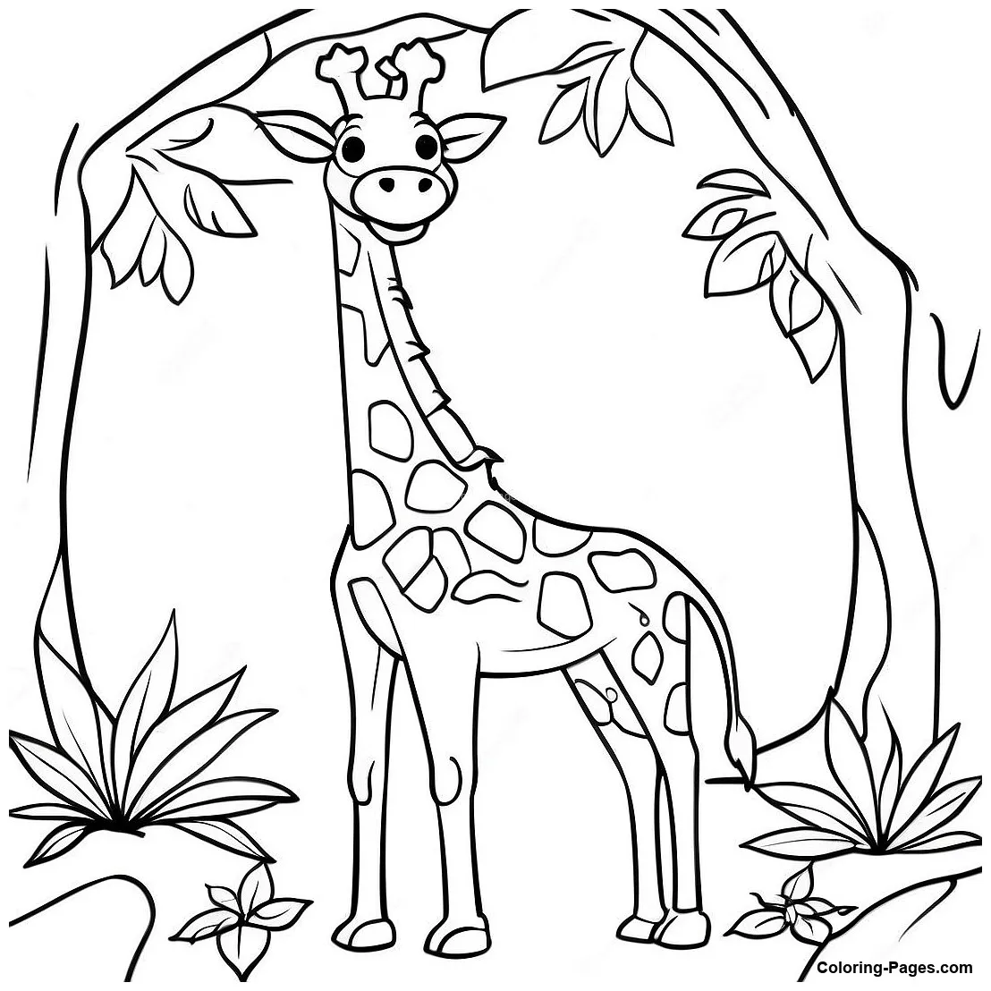 Elegant coloring-pages