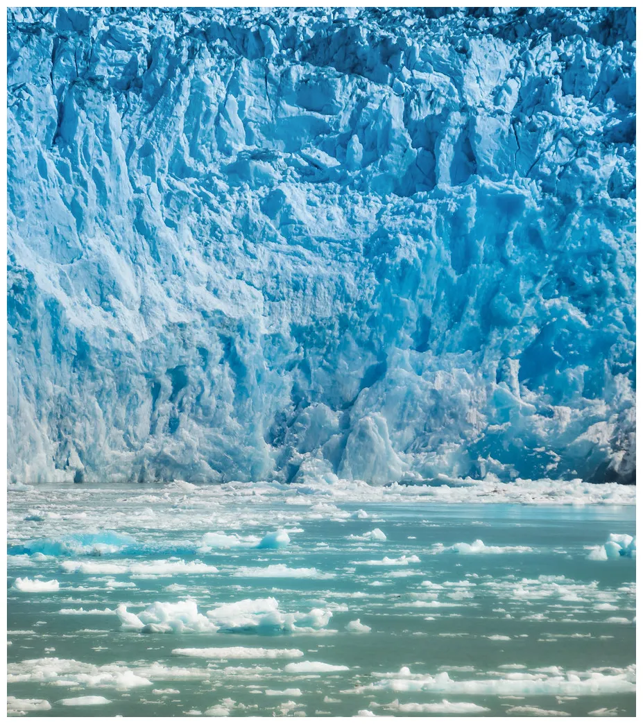 The mighty walls of the glacier this alaskan was a very pr… flickr