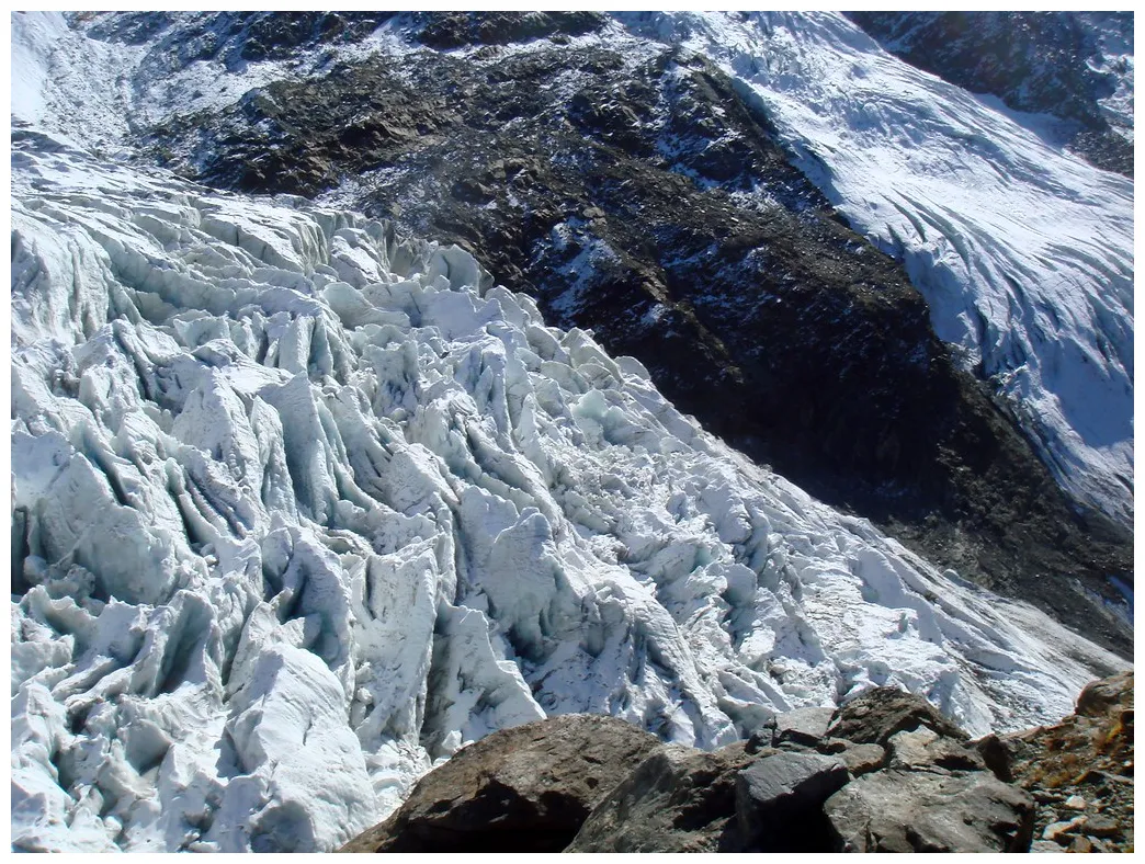Glacier des bossons, 74400 chamonix-mont-blanc, haute-savo… flickr