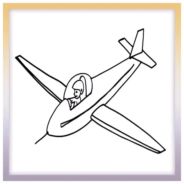 Glider coloringbook.pics