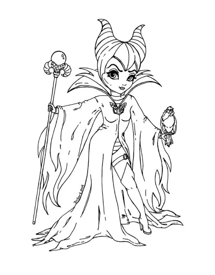 Glinda the good witch coloring page