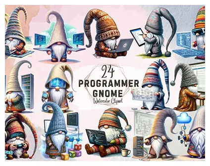 Gnome clipart projects s, videos, logos, illustrations and