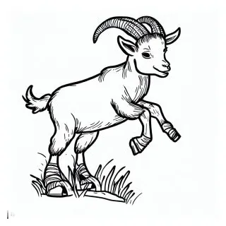 Farming goat coloring pages coloring for kids smart, creative, and fun