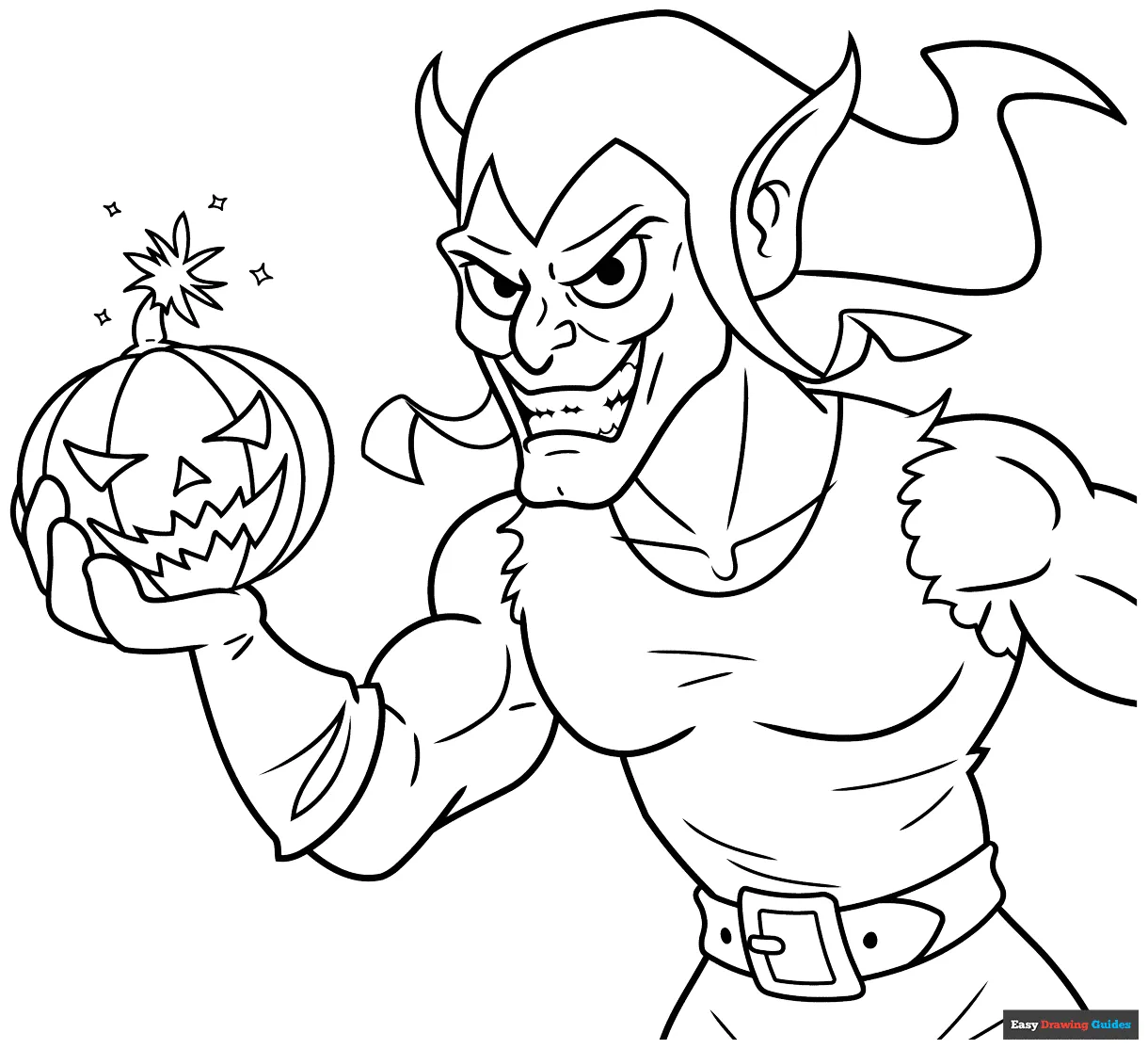 Green easy drawing guides