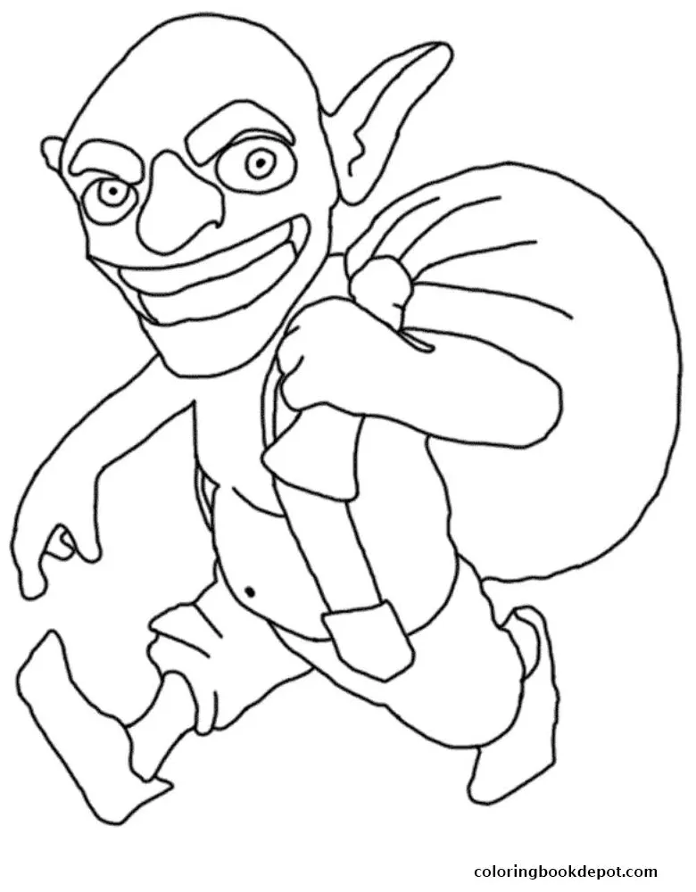 Goblin Coloring Pages at GetColorings.com | Free printable colorings