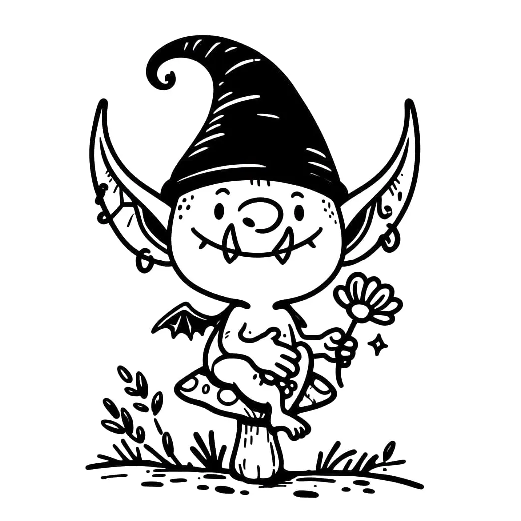 Goblin coloring pages coloringlib