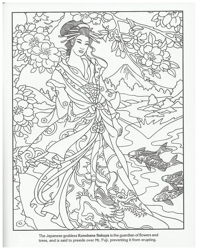 Goddess coloring pages at getcolorings free printable colorings