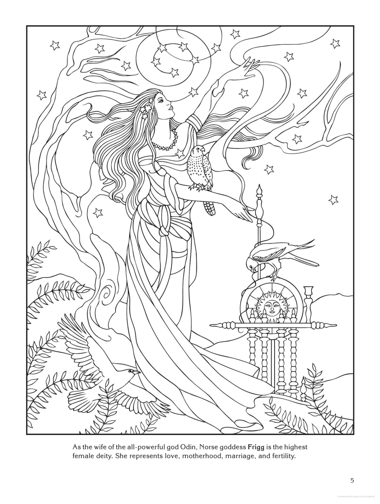 Goddess coloring pages at getcolorings free printable colorings