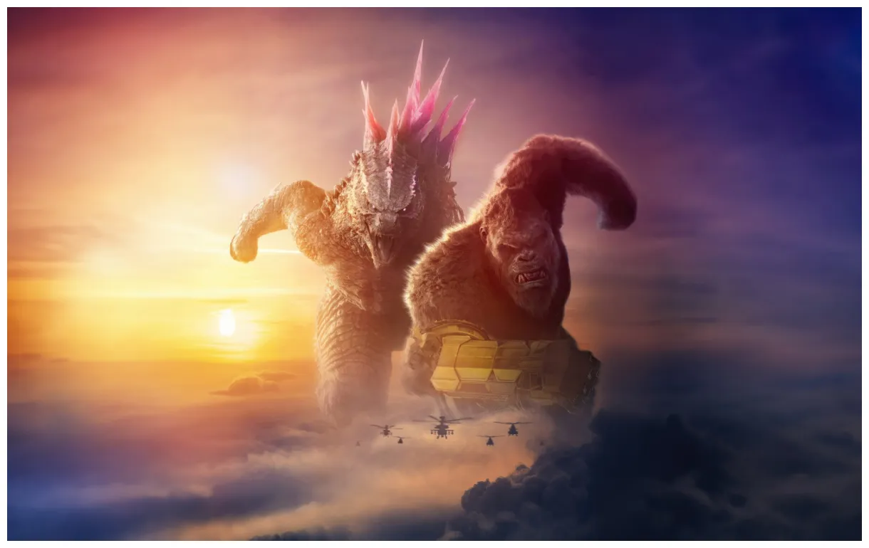 Godzilla x kong the new empire , 5k, 2024 movies