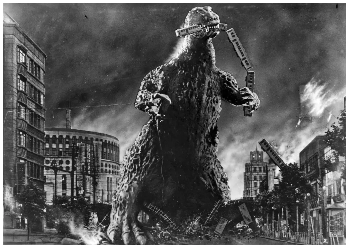 Godzilla history, movie, & facts britannica printable coloring page
