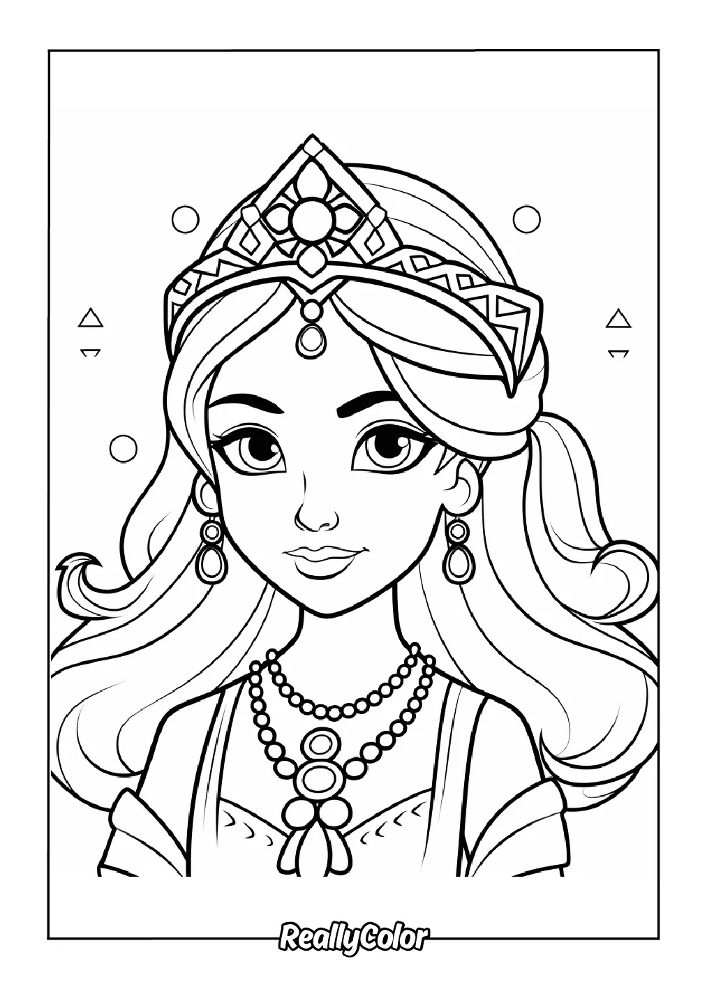 Free printable jewels coloring pages printable coloring page