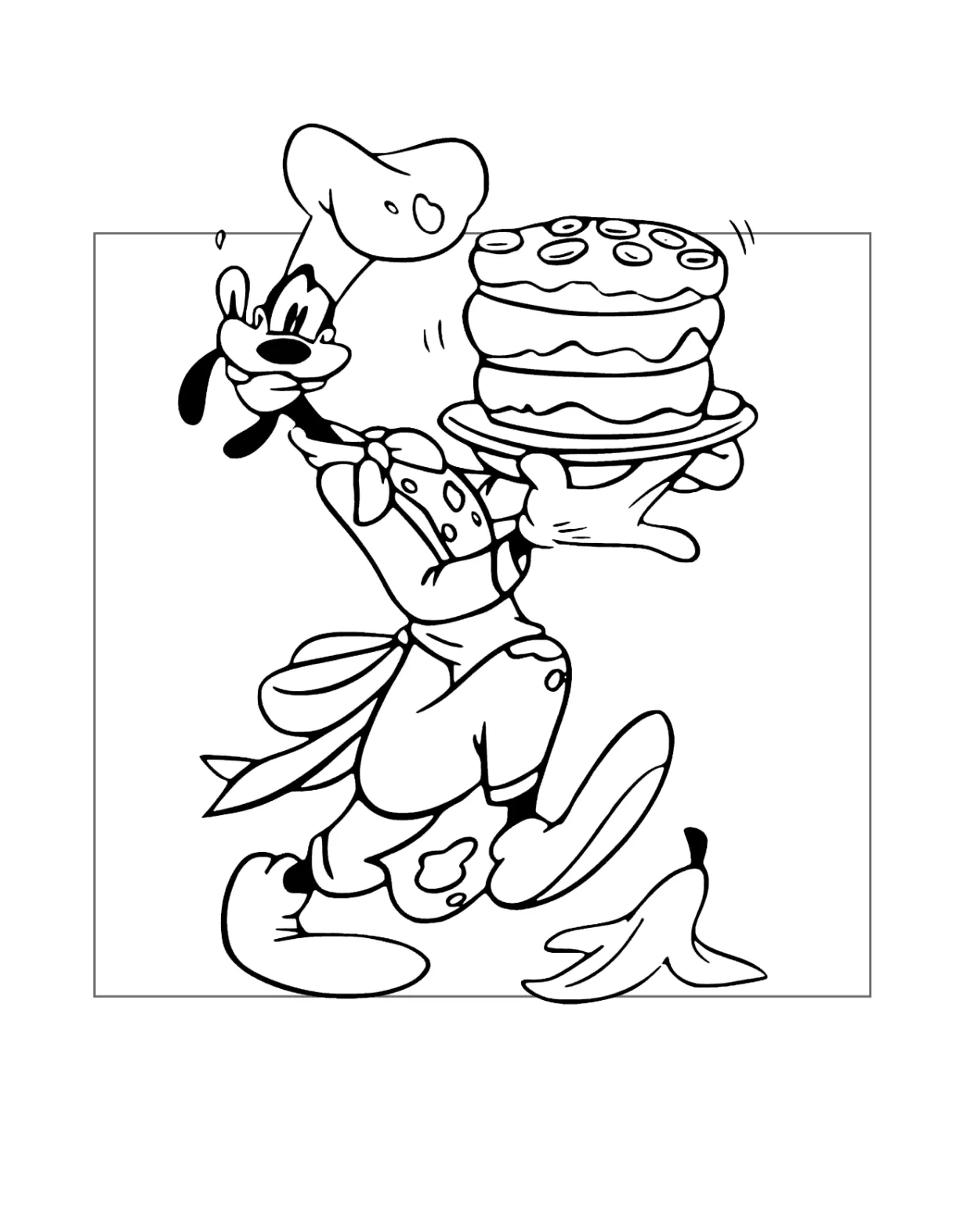 Goofy Coloring Pages – Printable Coloring Pages. FREE