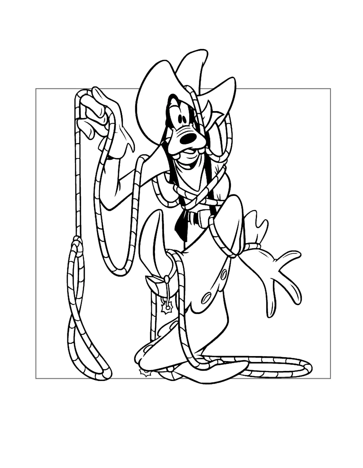 Goofy Coloring Pages – Printable Coloring Pages. FREE