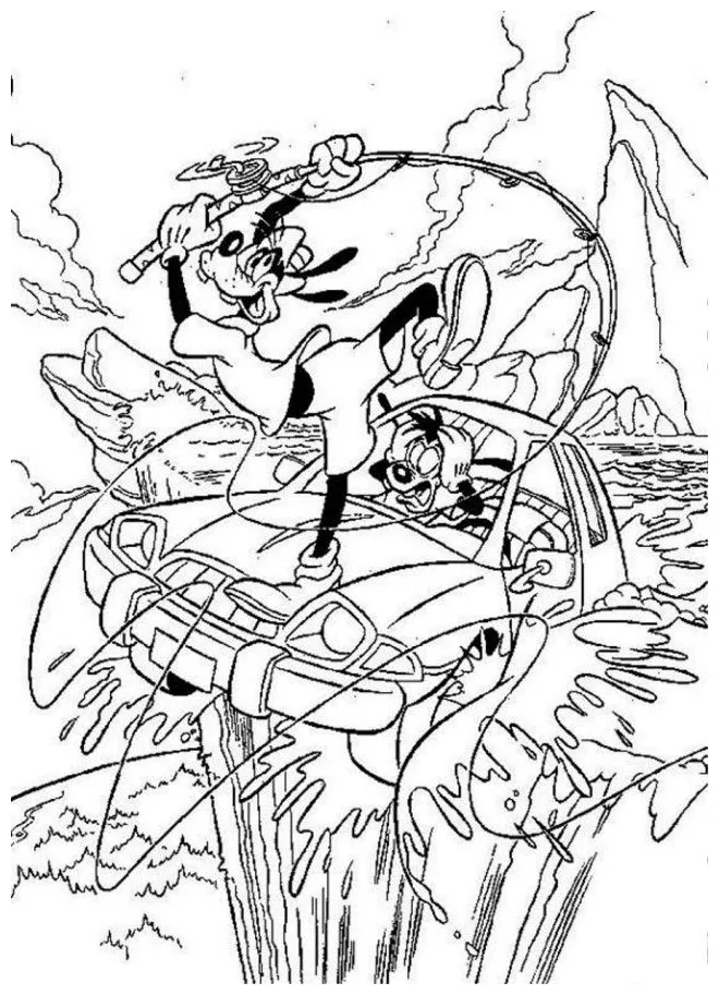 Goofy: Coloring Pages & Books - 100% FREE and printable!