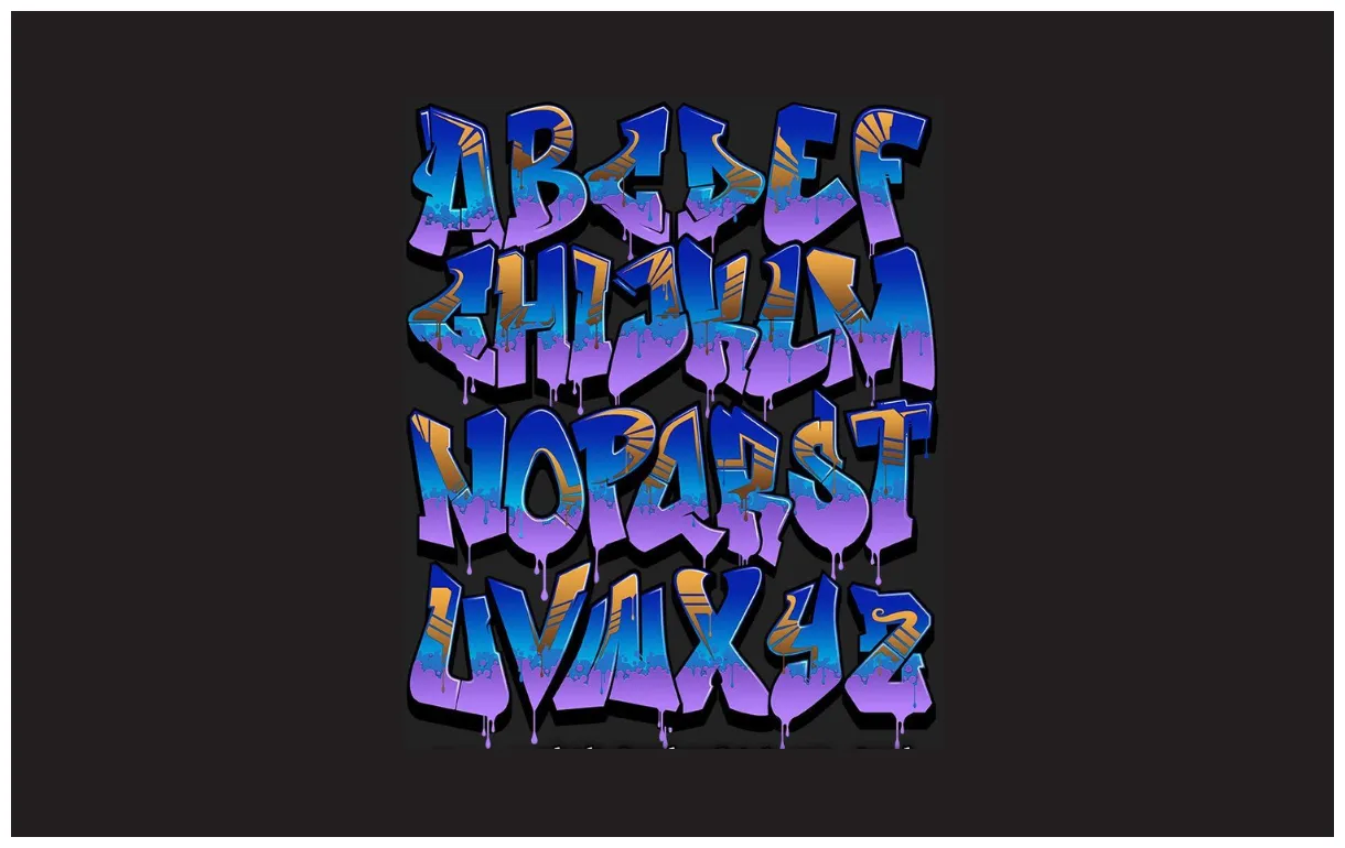 Font graffiti free fonts chữ Đẹp