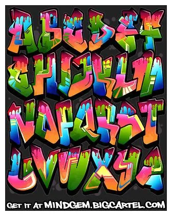 Graffiti font circus ebay graffiti alphabet, graffiti font