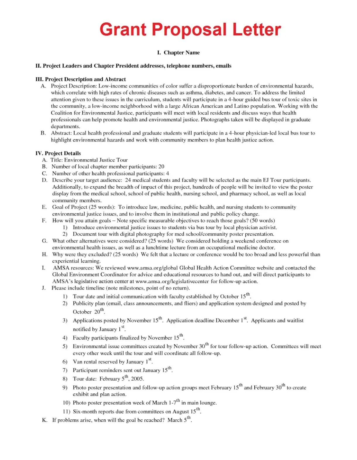 Monzaberglaufverband with sample grant proposal