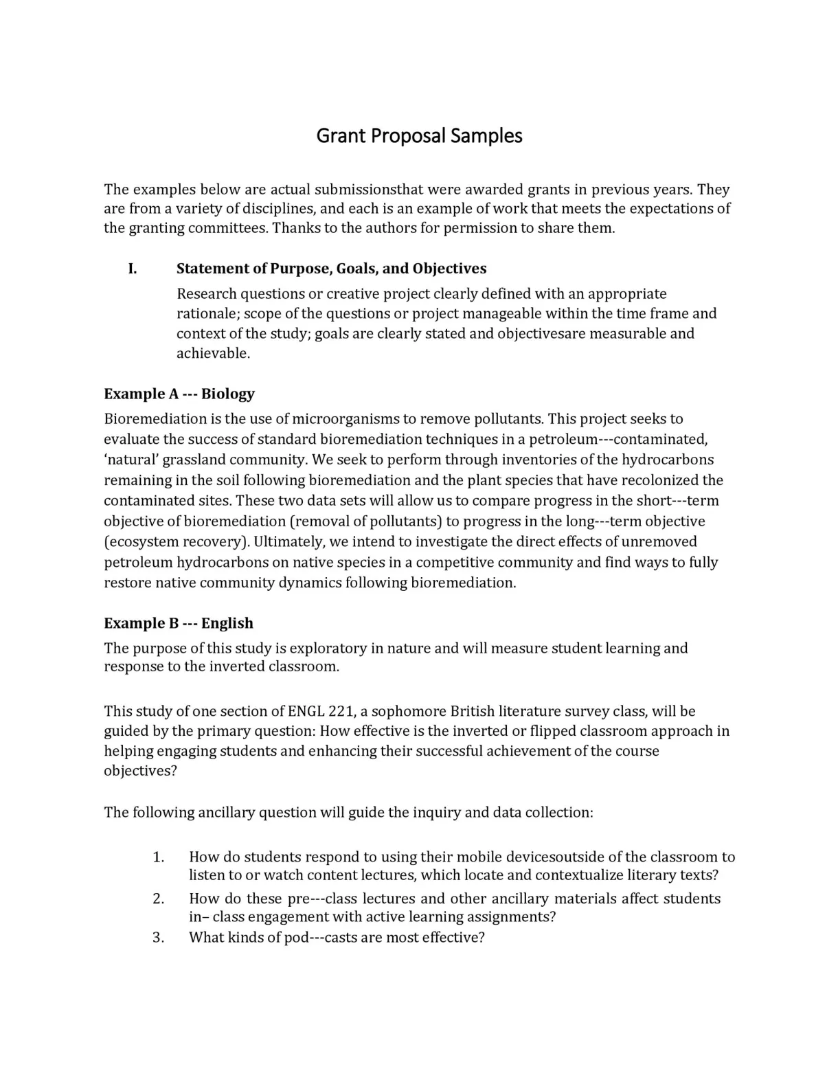 40+ grant proposal templates [nsf, non-profit, research] ᐅ templatelab