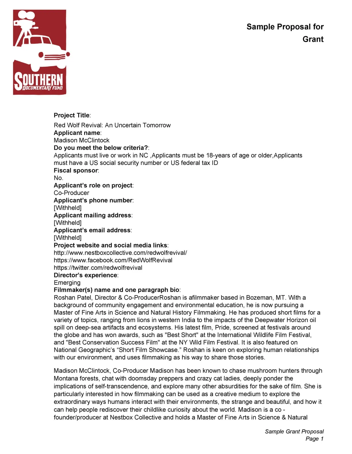 40+ grant proposal templates [nsf, non-profit, research] ᐅ templatelab