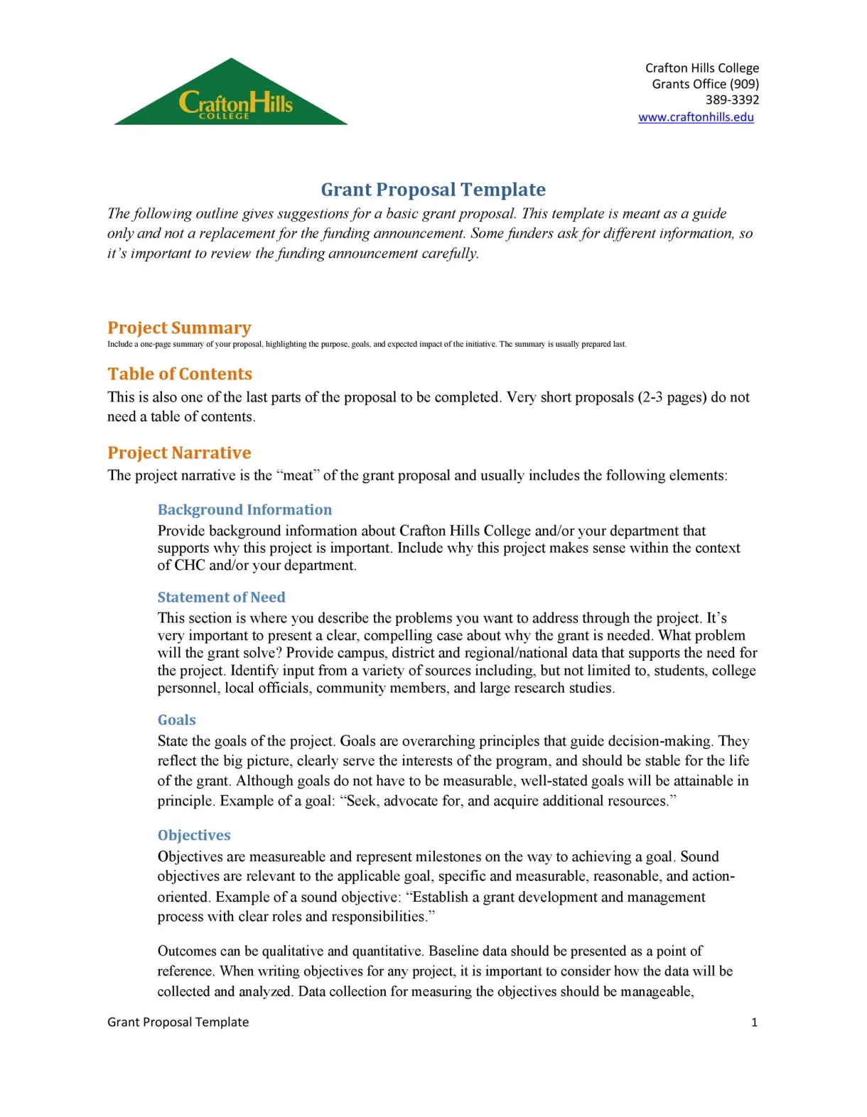 40+ grant proposal templates [nsf, non-profit, research] ᐅ templatelab