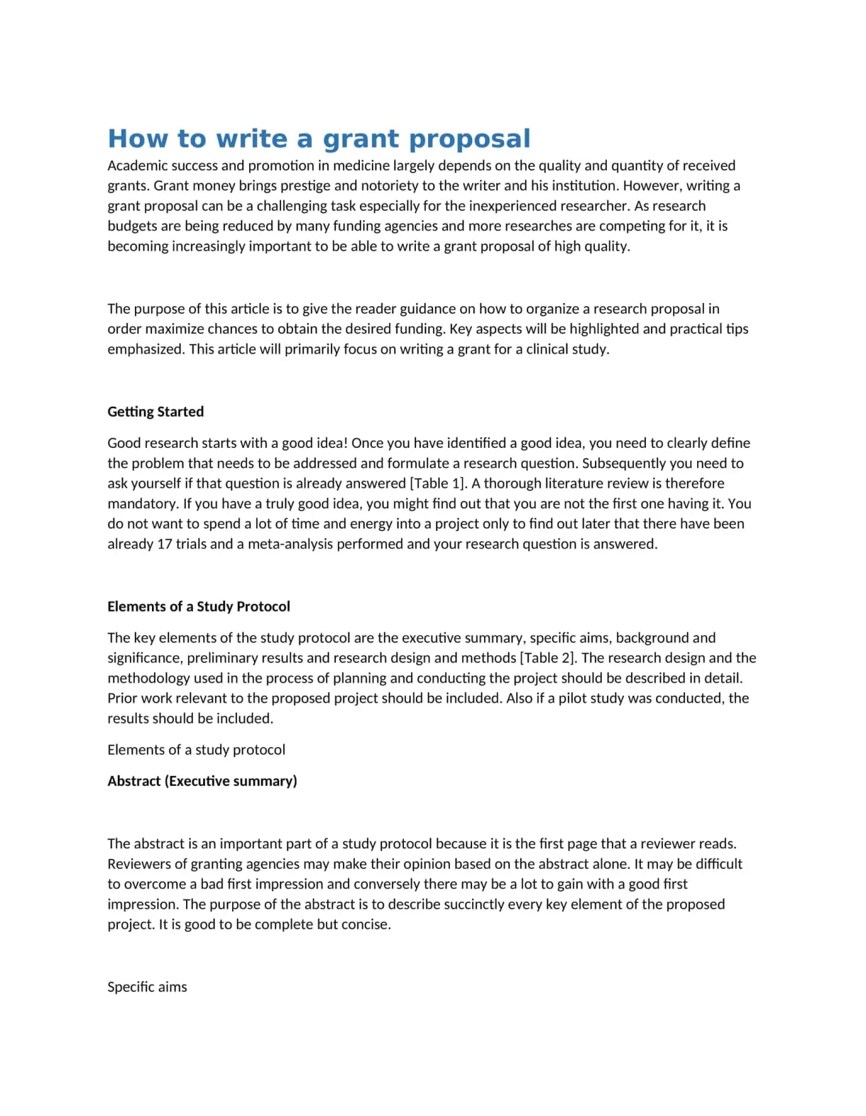 Free printable grant proposal templates [word, pdf] for nonprofit
