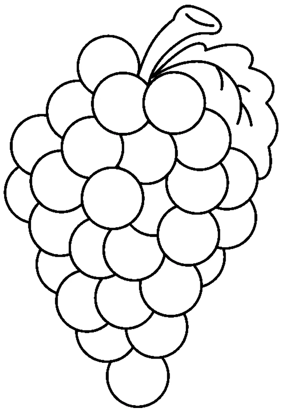 Grape Vine Coloring Page Coloring Pages