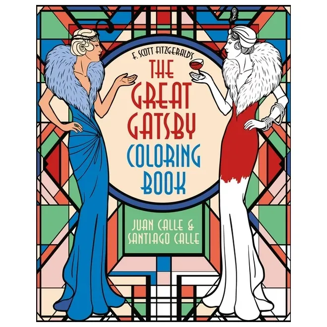 The great gatsby coloring book green valley book fair