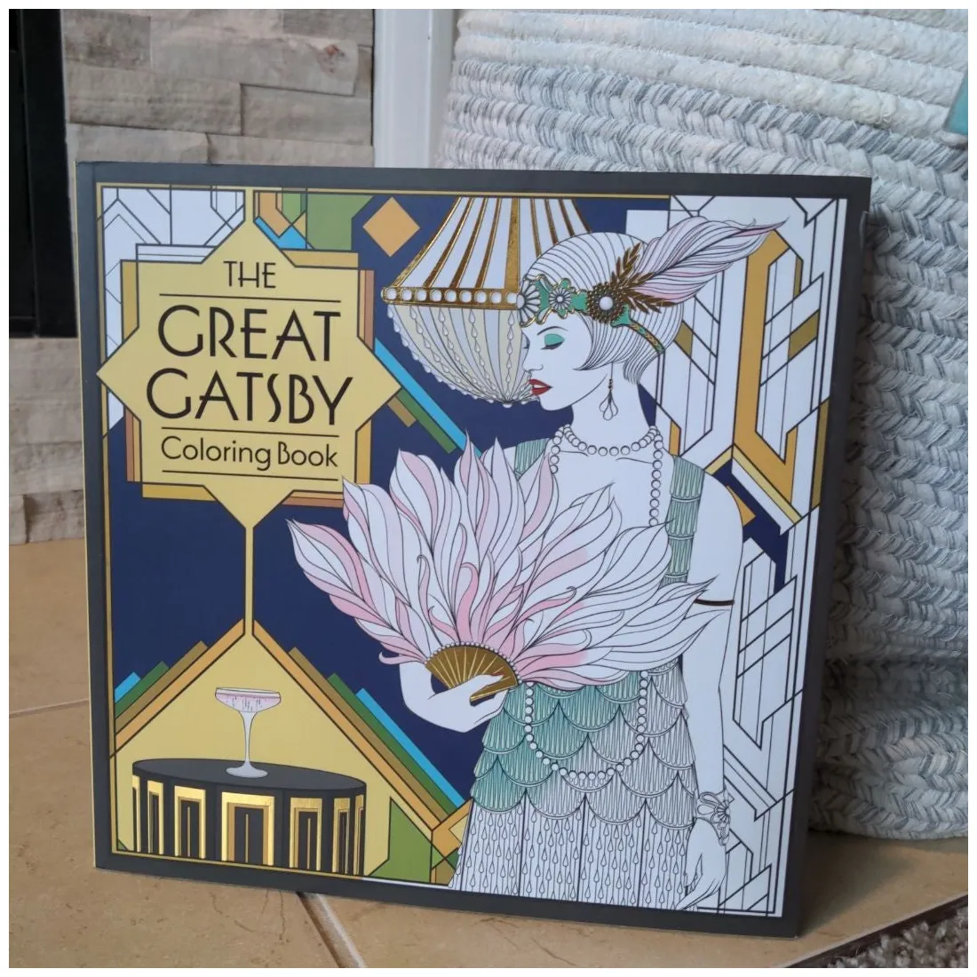 The great gatsby coloring book by f. scott fitzgerald