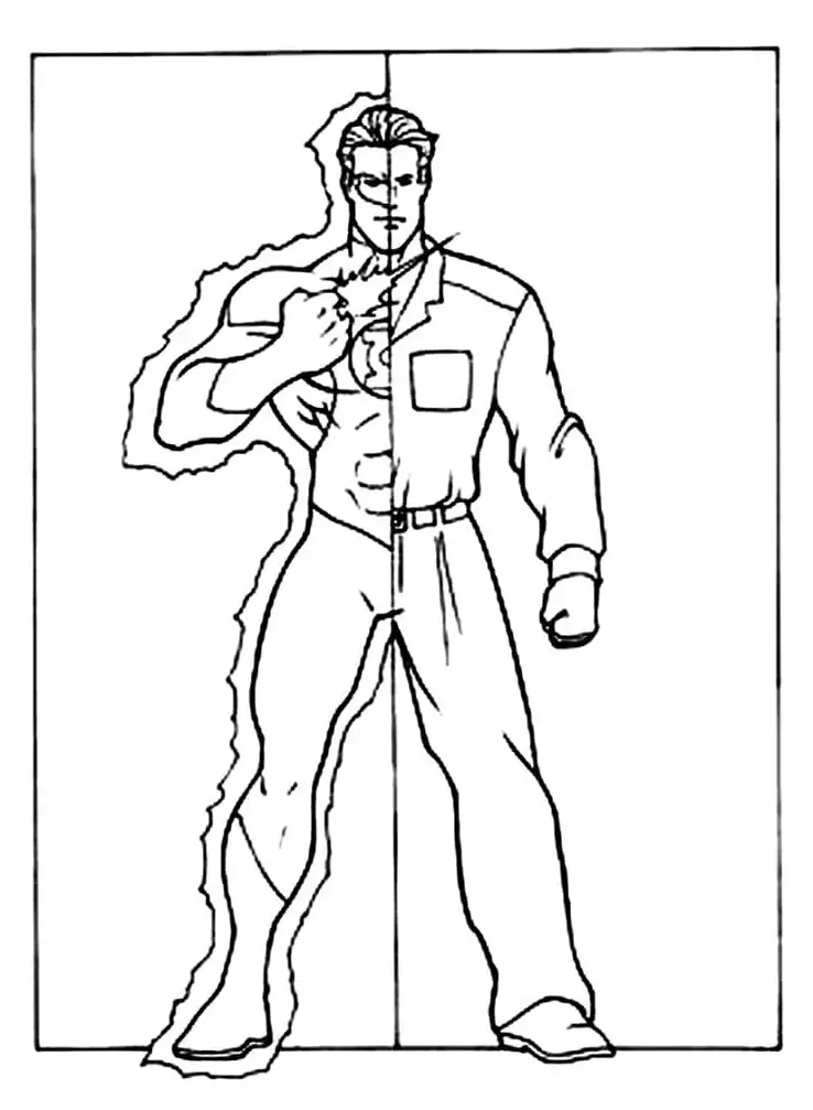 Animated green lantern