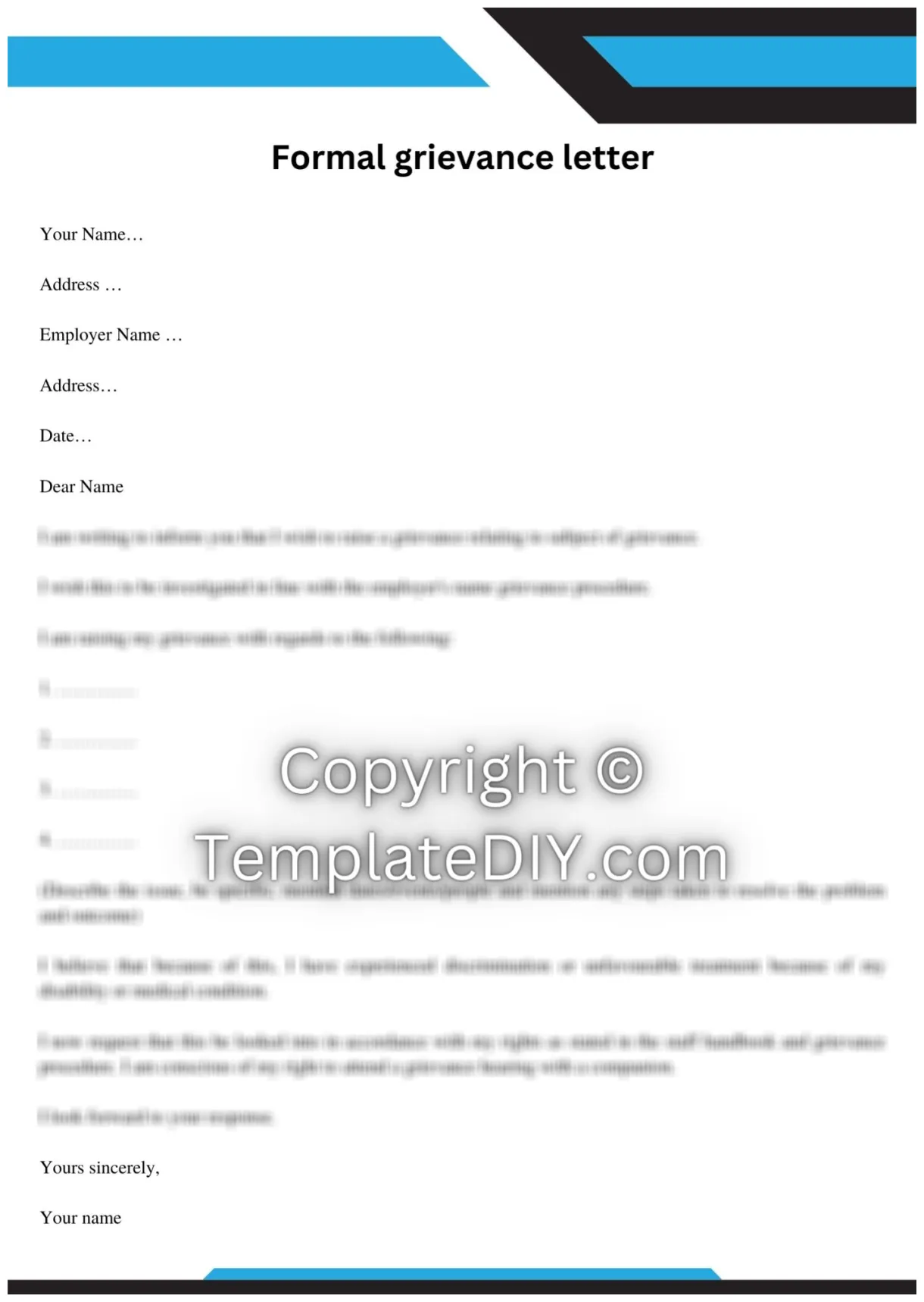 Formal with examples [word]