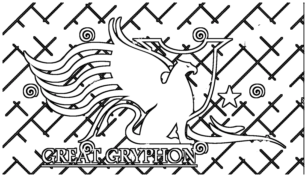 Cartoon griffin coloring pages coloring cool