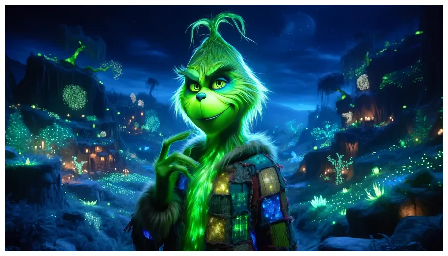 The grinch windows theme