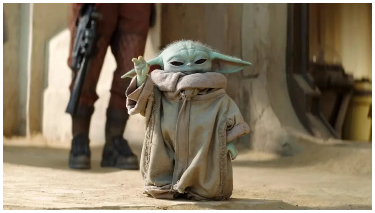 Grogu s of baby yoda baby yoda fotos und bildmaterial in hoher printable coloring page