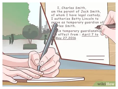 How to Write a Guardianship Letter (with Pictures) - wikiHow