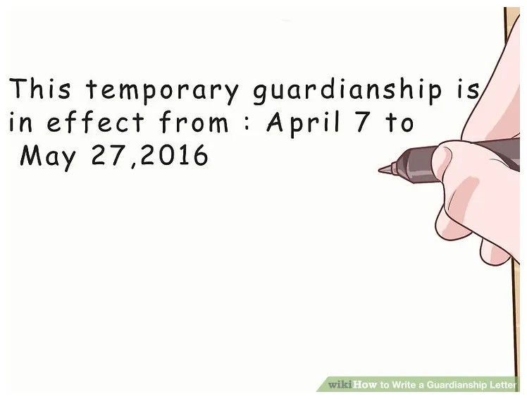 How to Write a Guardianship Letter (with Pictures) - wikiHow
