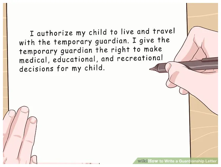 How to Write a Guardianship Letter (with Pictures) - wikiHow