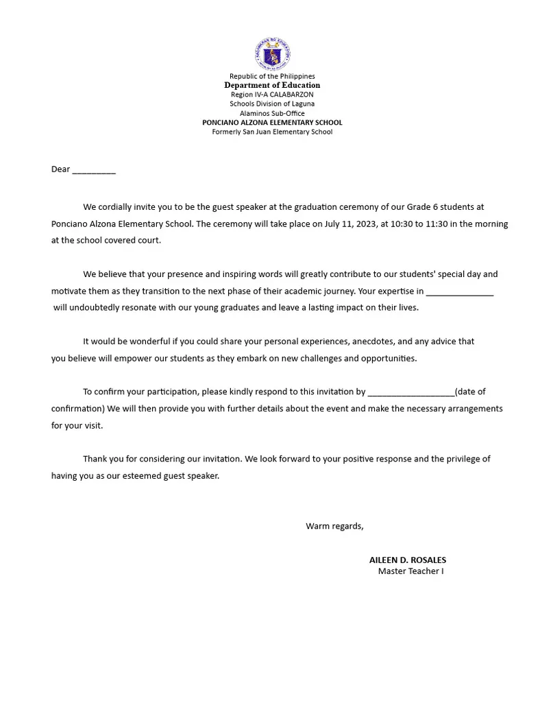 Letter pdf