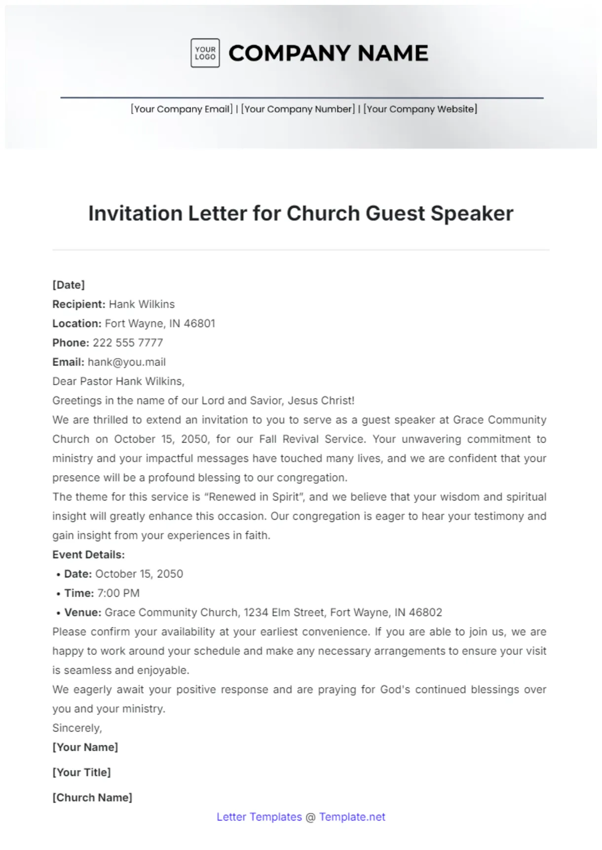 Sle invitation letter for guest speaker in pdf infoupdate