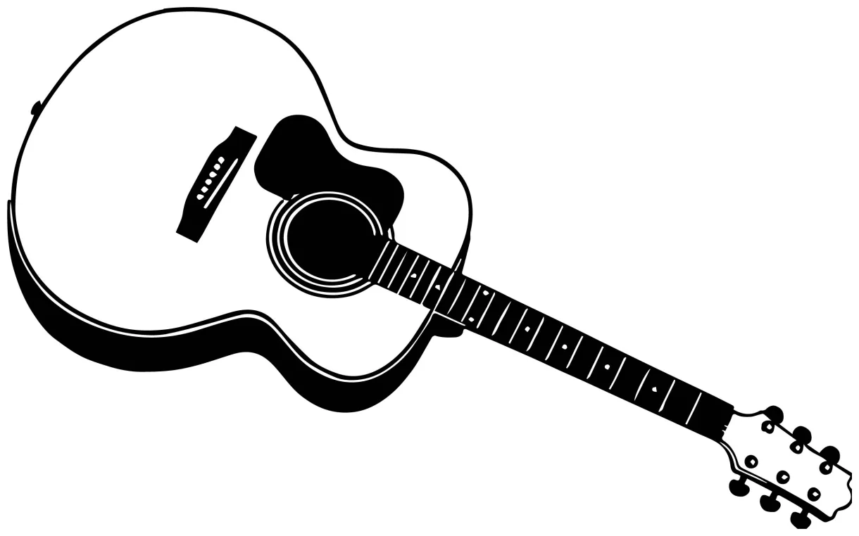 Guitar coloring page good guitar coloring page wecoloringpage birijus printable coloring page