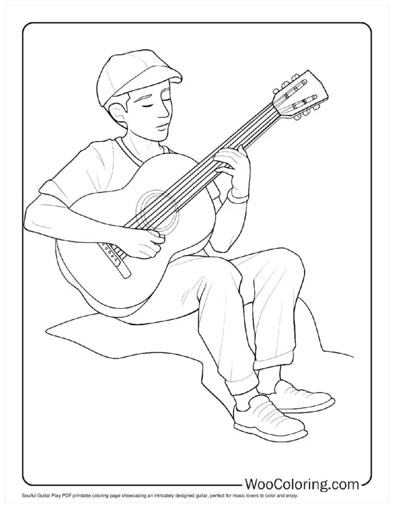100+ guitar coloring pages free pdf to print woo coloring