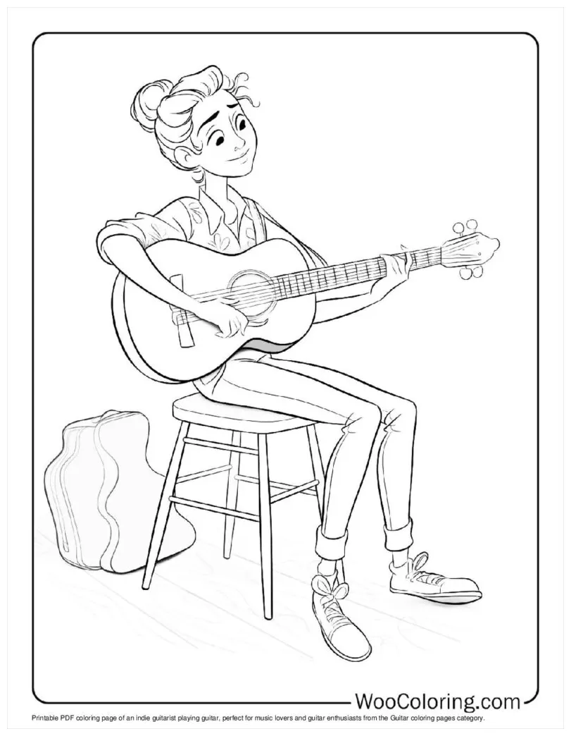 100+ guitar coloring pages free pdf to print woo coloring