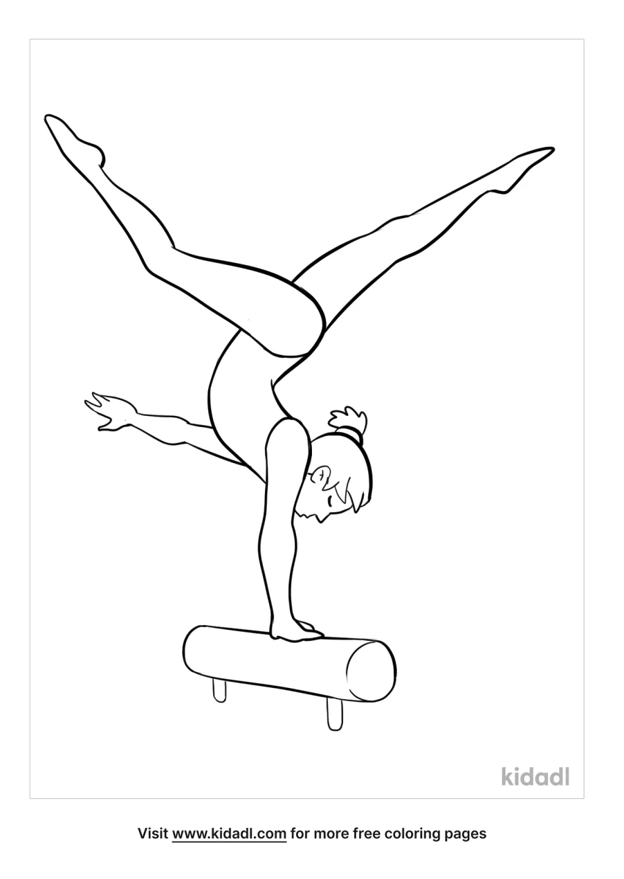 Gymnastics coloring pages sports coloring pages, free coloring pages