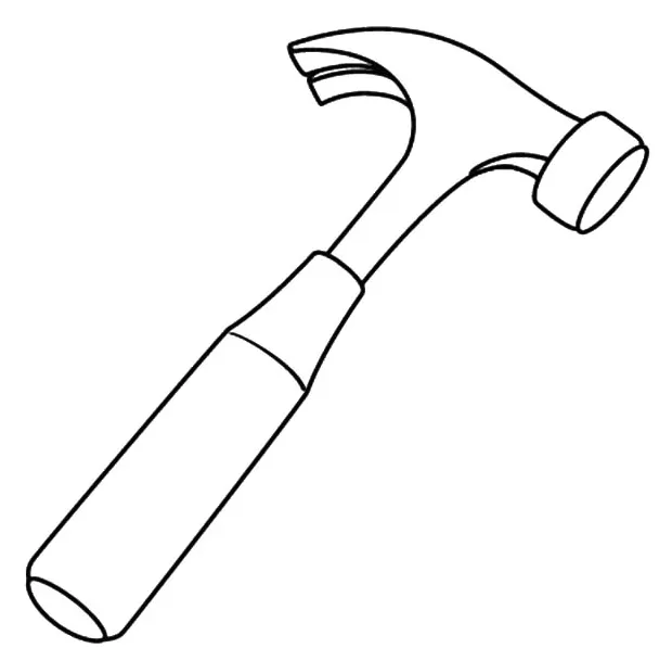 Hammer coloring, download hammer coloring for free 2019