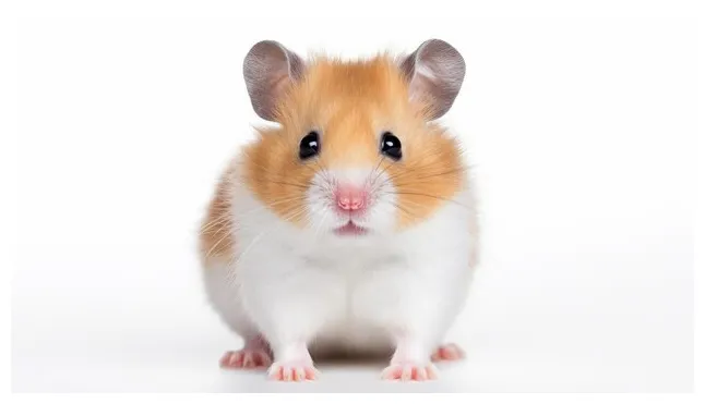 Premium ai dignified hamster poses highkey lighting and