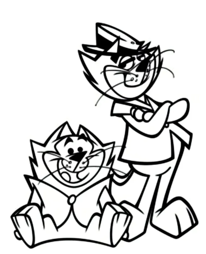 Hanna barbera coloring pages coloring pages