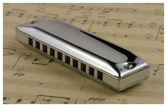 Harmonica blues, folk, jazz britannica printable coloring page