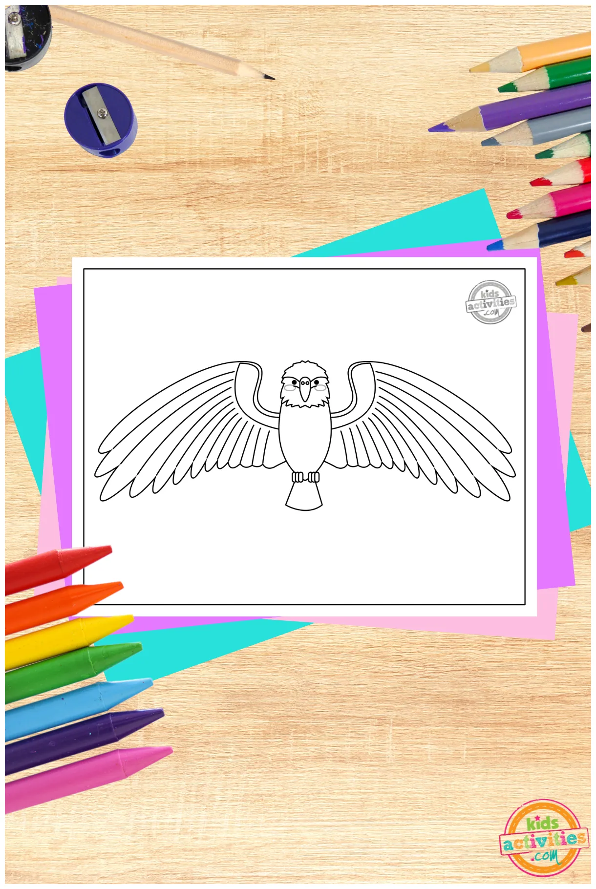 Harpy eagle coloring pages [2025]