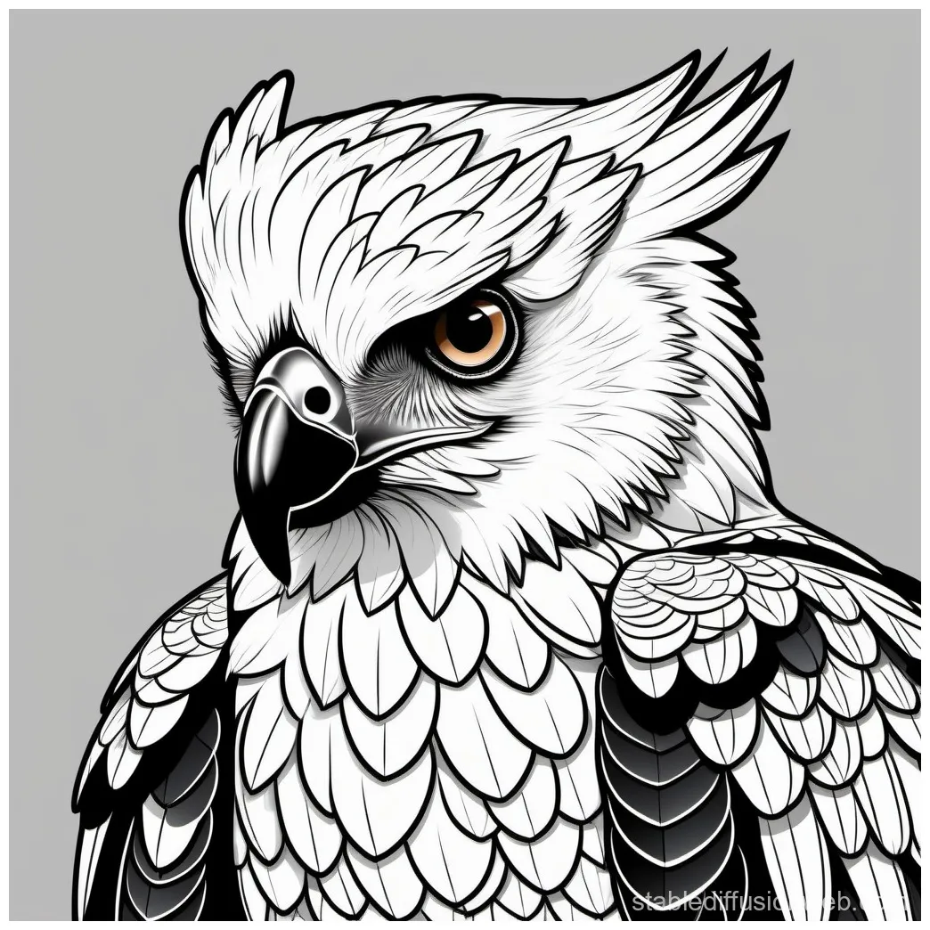 Harpy eagle coloring pages [2025]
